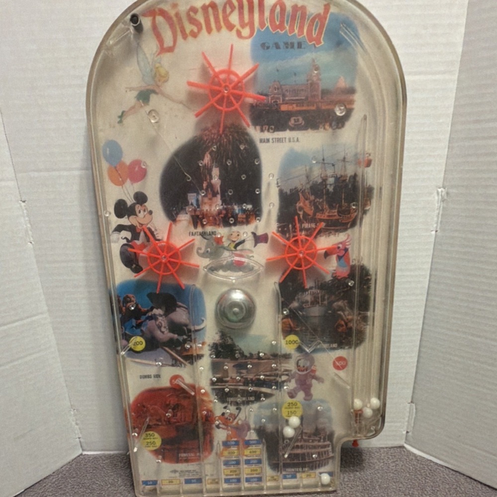 Disney rare Vintage Disneyland Pinball game every Disney collector needs this